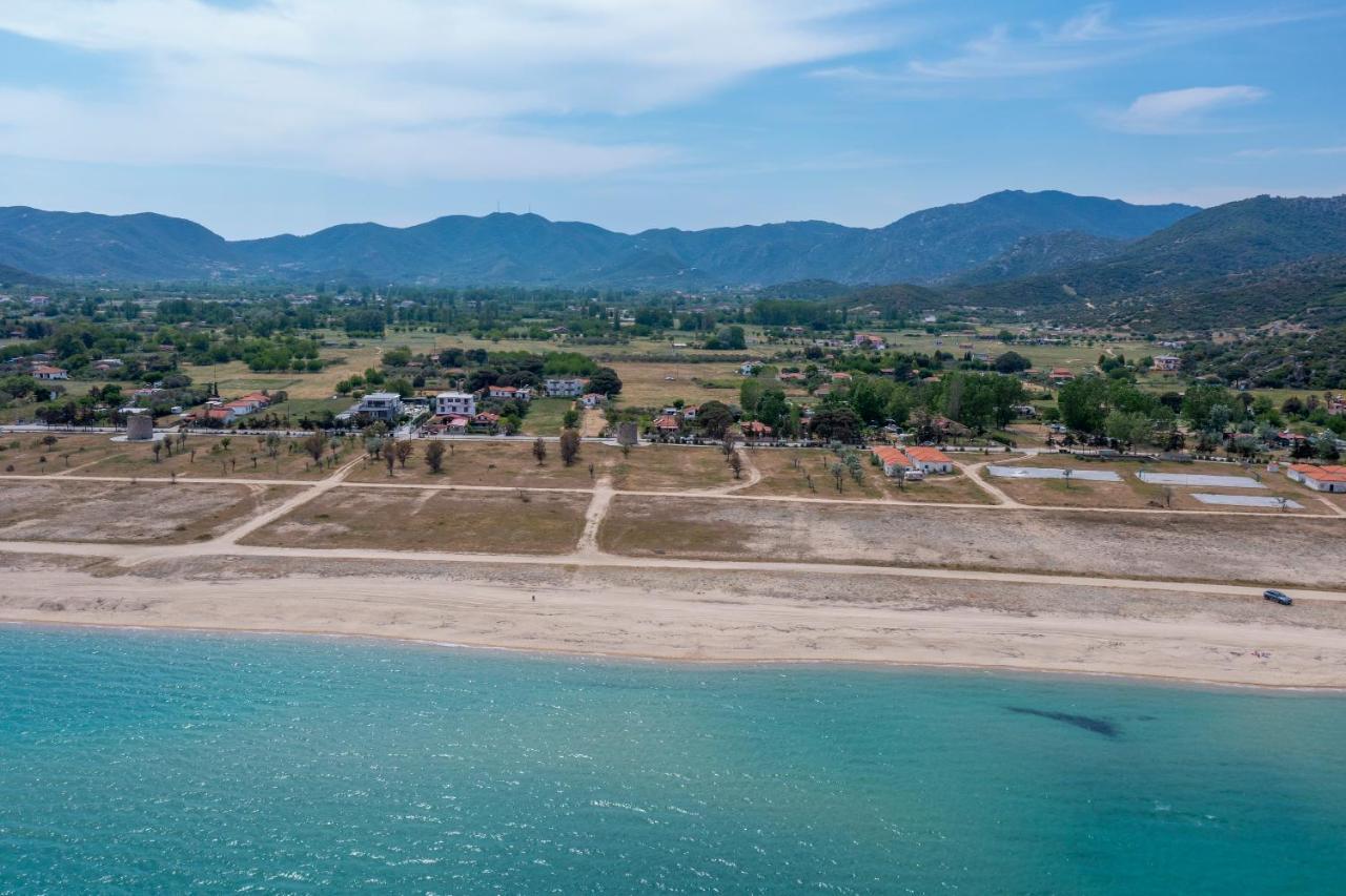 Athos View - Golden Fig Sykia Lodge Paralia Sikias Kültér fotó
