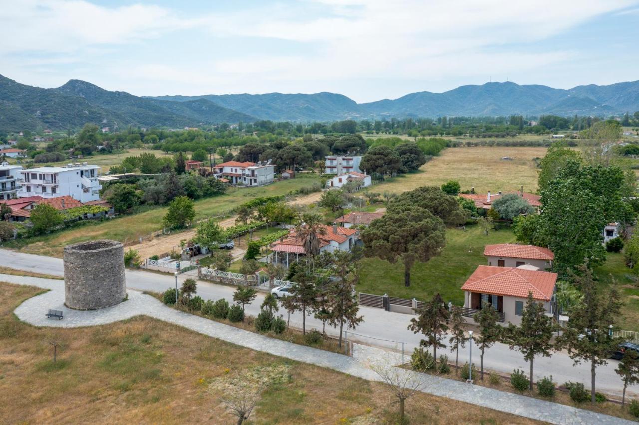 Athos View - Golden Fig Sykia Lodge Paralia Sikias Kültér fotó