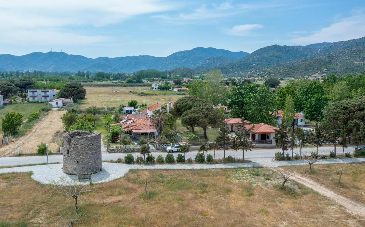 Athos View - Golden Fig Sykia Lodge Paralia Sikias Kültér fotó